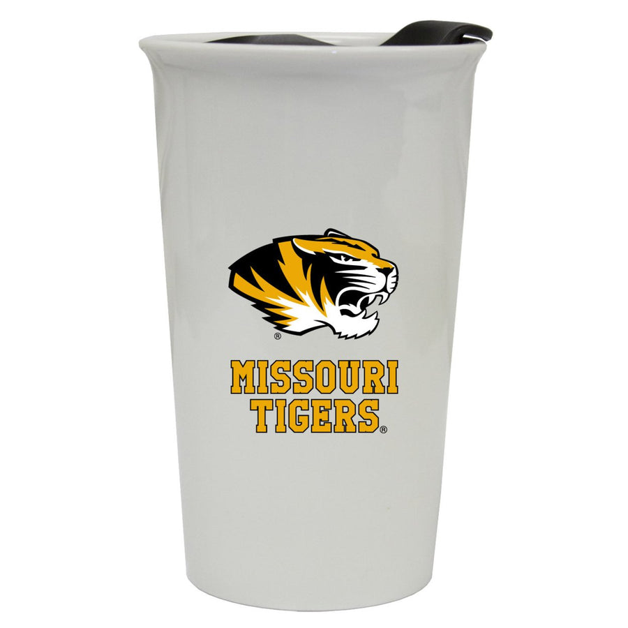 University of Missouri Double Walled Ceramic Tumbler Image 1