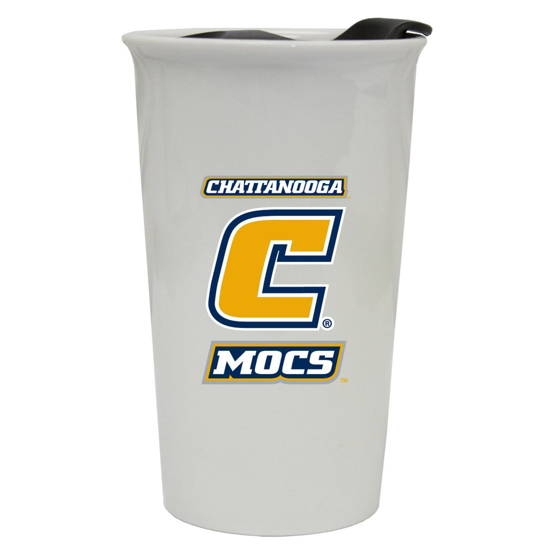 University of Tennessee at Chattanooga Double Walled Ceramic Tumbler Image 1