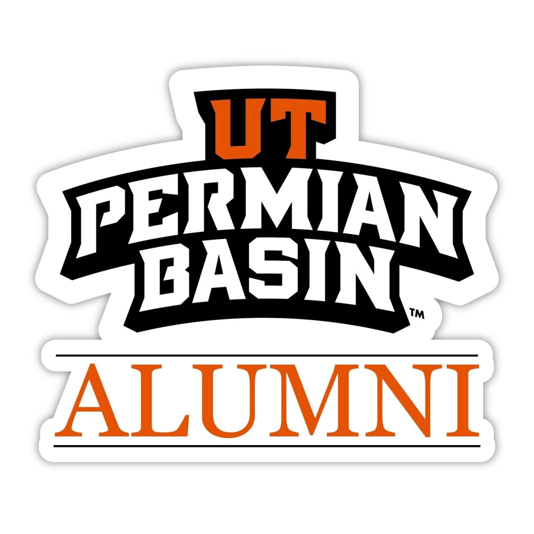 University of Texas of the Permian Basin 4-Inch Alumni NCAA Vinyl Sticker - Durable School Spirit Decal Image 1