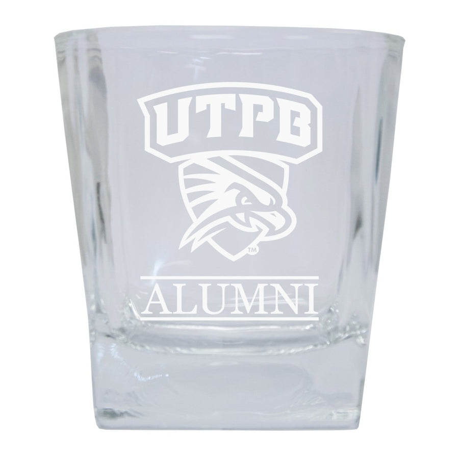 University of Texas of the Permian Basin Alumni Elegance - 5 oz Etched Shooter Glass Tumbler 2-Pack Image 1