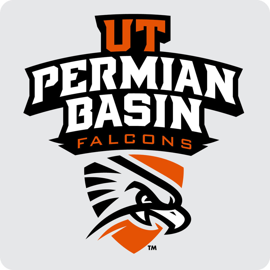 University of Texas of the Permian Basin Officially Licensed Coasters - Choose Marble or Acrylic Material for Ultimate Image 1