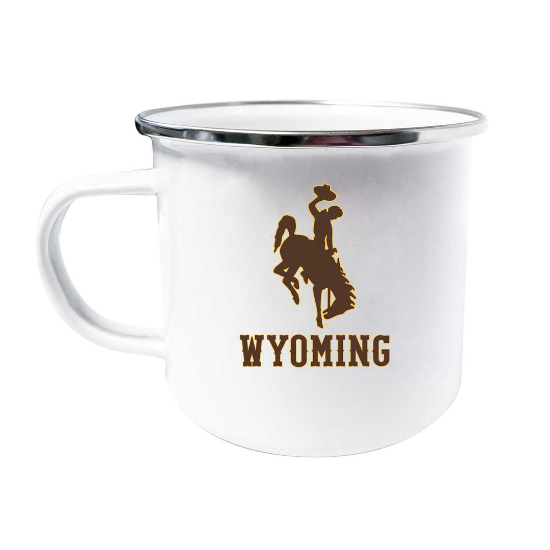 University of Wyoming NCAA Tin Camper Coffee Mug - Choose Your Color Image 2