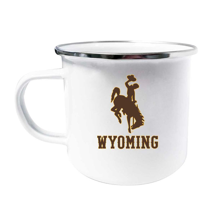 University of Wyoming NCAA Tin Camper Coffee Mug - Choose Your Color Image 1