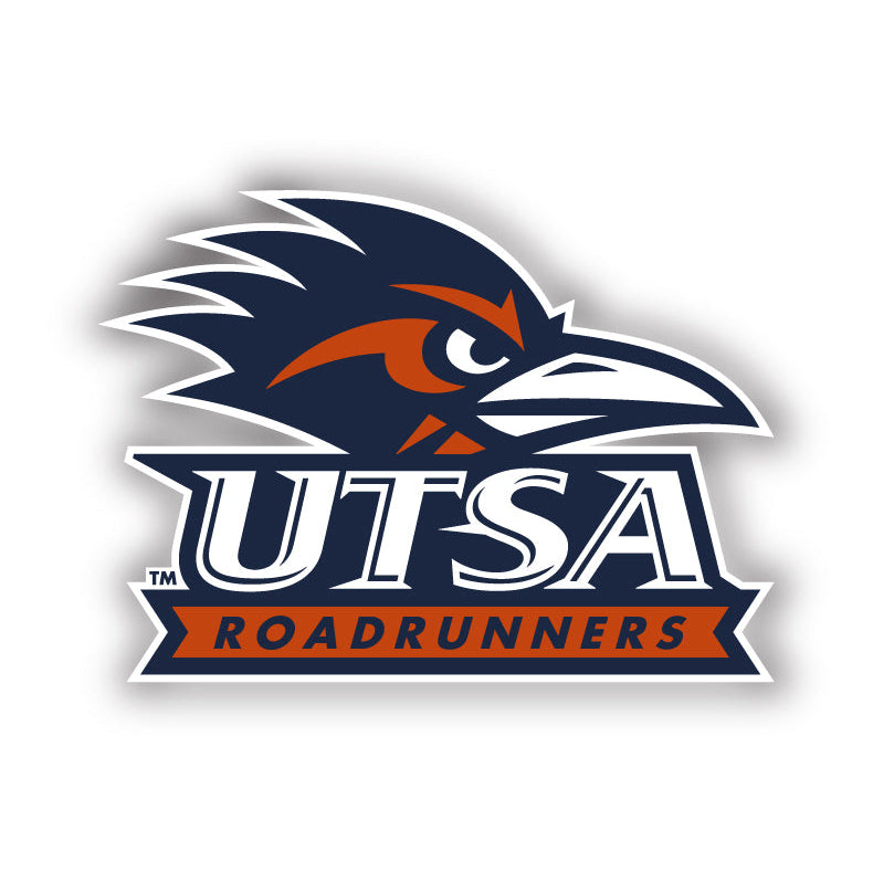 UTSA Road Runners 2-Inch Mascot Logo NCAA Vinyl Decal Sticker for Fans Students and Alumni Image 1