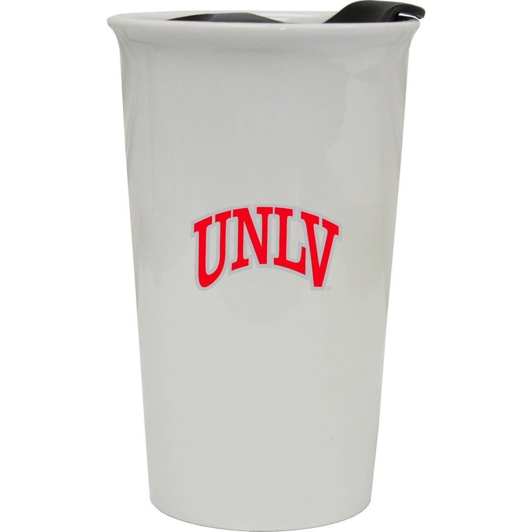 UNLV Rebels Double Walled Ceramic Tumbler Image 1