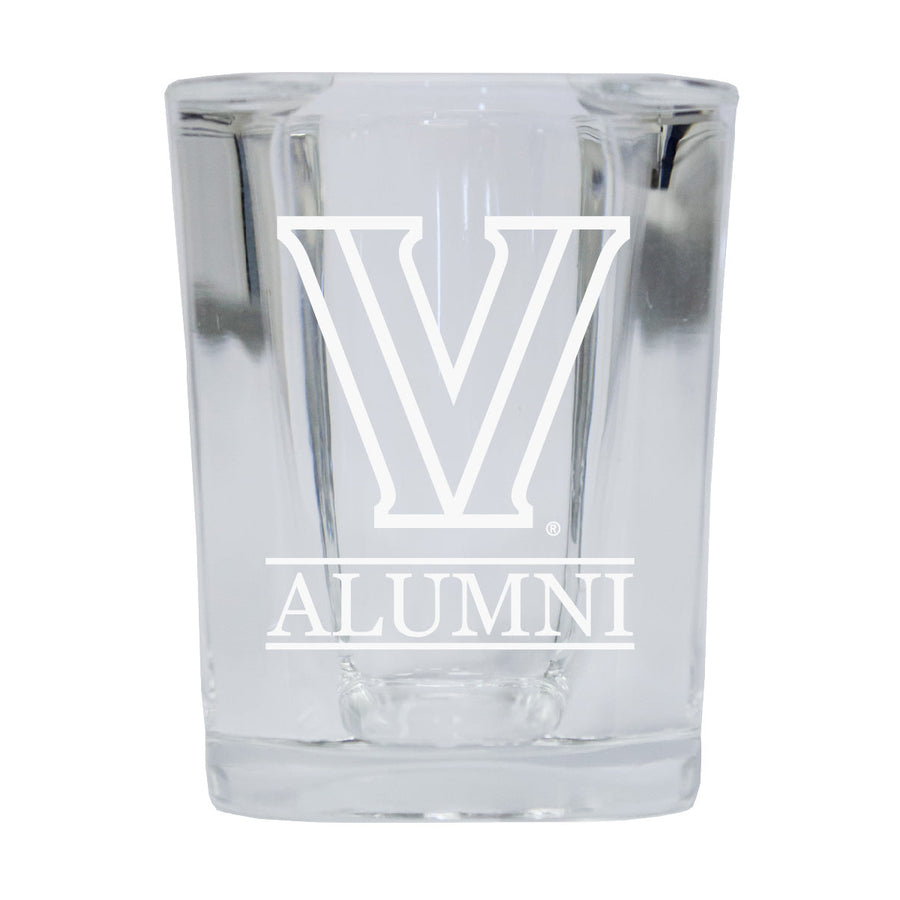 NCAA Villanova Wildcats Alumni 2oz Laser Etched Square Shot Glass Image 1