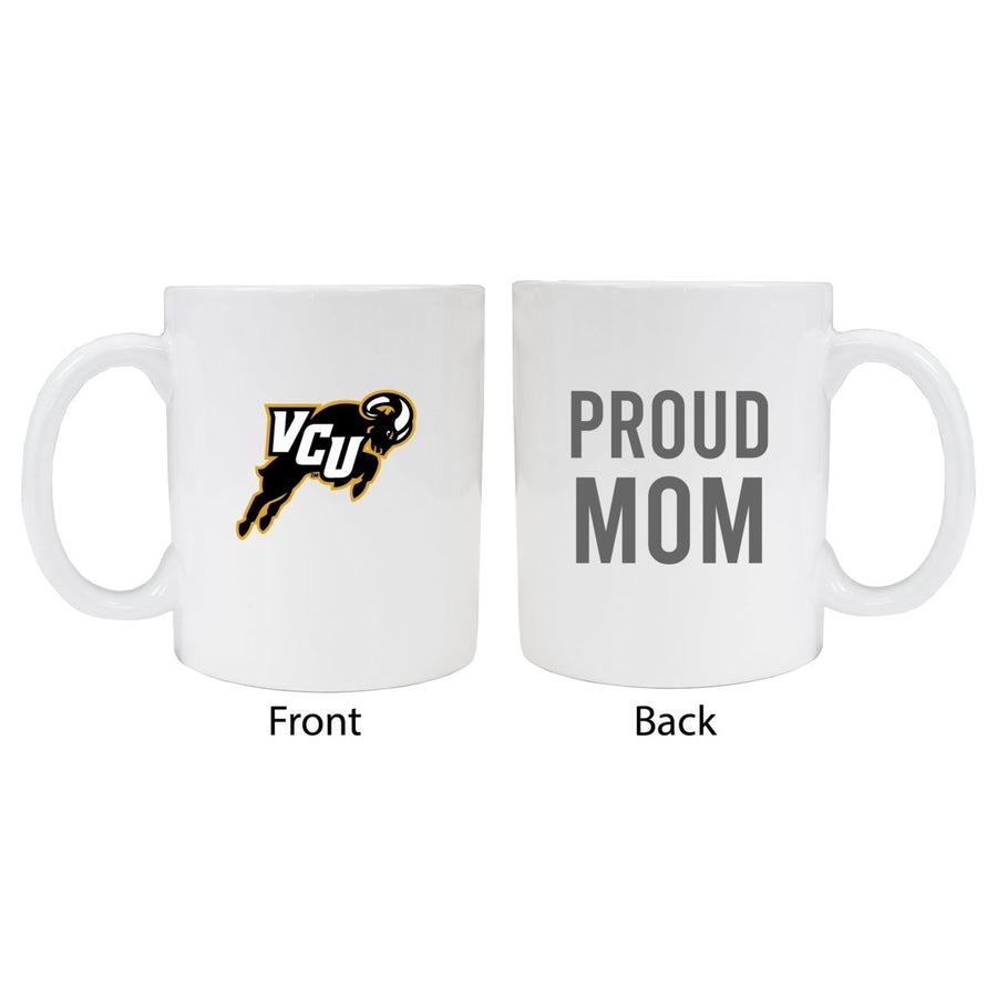 Virginia Commonwealth Proud Mom Ceramic Coffee Mug - White Image 1