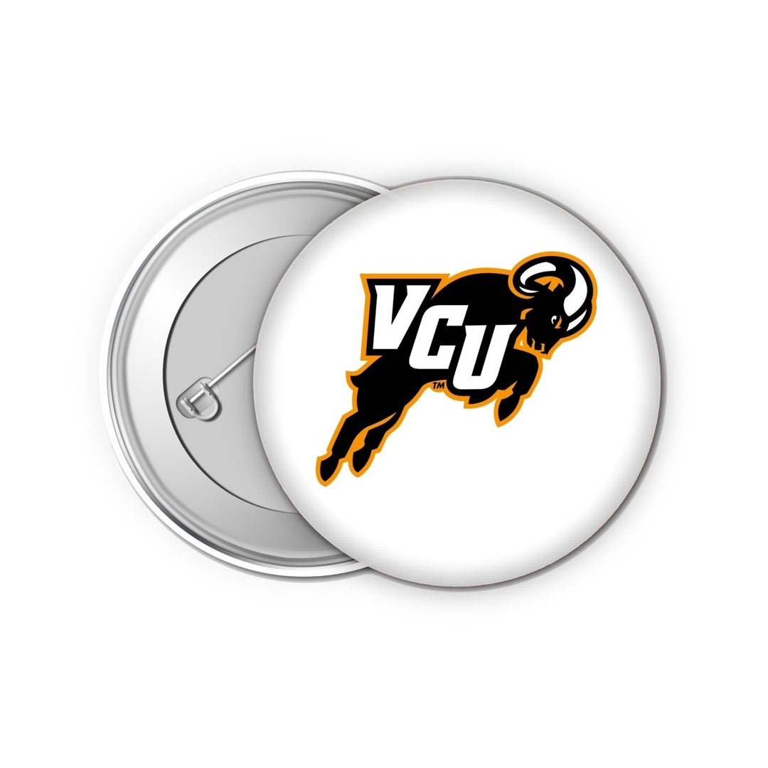 Virginia Commonwealth 1-Inch Button Pins (4-Pack) Show Your School Spirit Image 1