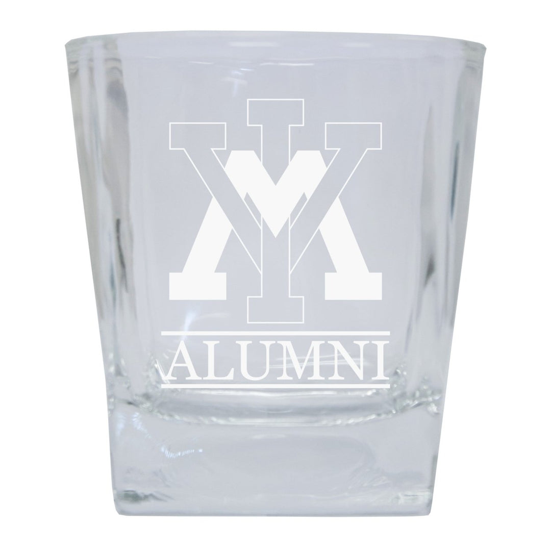 VMI Keydets 2-Pack Alumni Elegance 10oz Etched Glass Tumbler Image 1