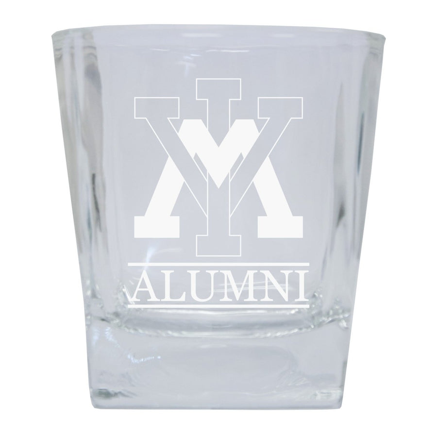 VMI Keydets 2-Pack Alumni Elegance 10oz Etched Glass Tumbler Image 1