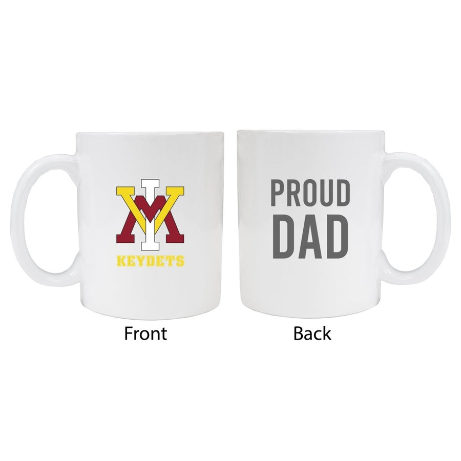 VMI Keydets Proud Dad Ceramic Coffee Mug - White Image 1