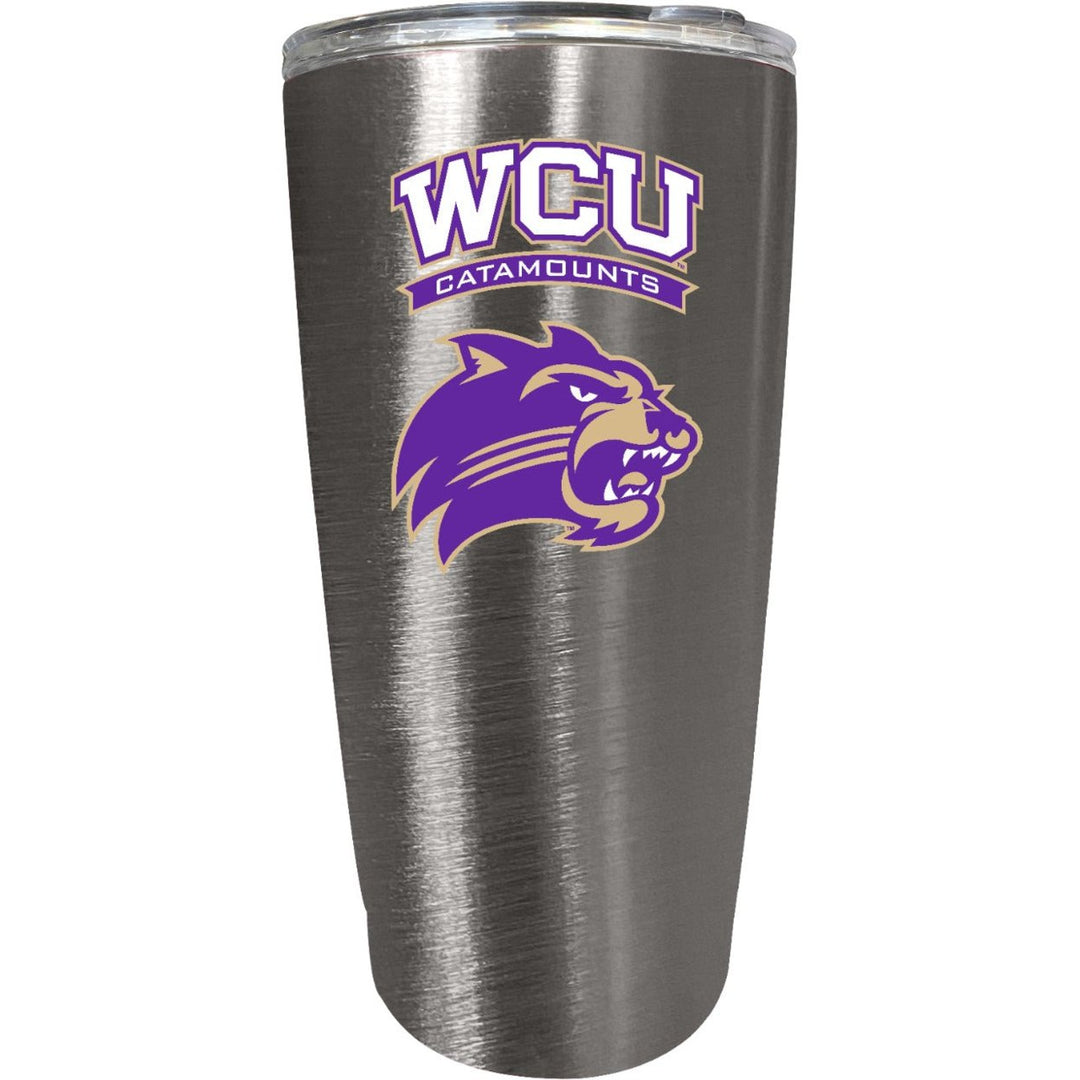 Western Carolina University 16 oz Insulated Stainless Steel Tumbler colorless Image 1