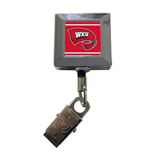 Western Kentucky Hilltoppers 2-Pack Retractable Badge Holder Image 1