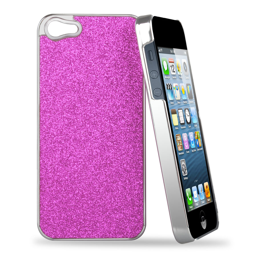 Glitter and Plating stick a skin cover case for iPhone 5 Image 1