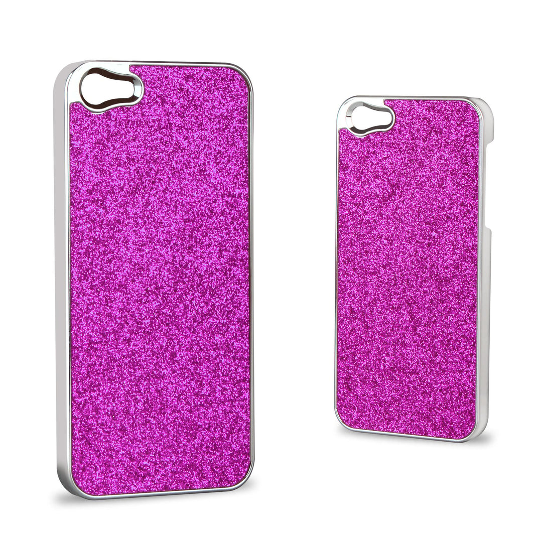 Glitter and Plating stick a skin cover case for iPhone 5 Image 1
