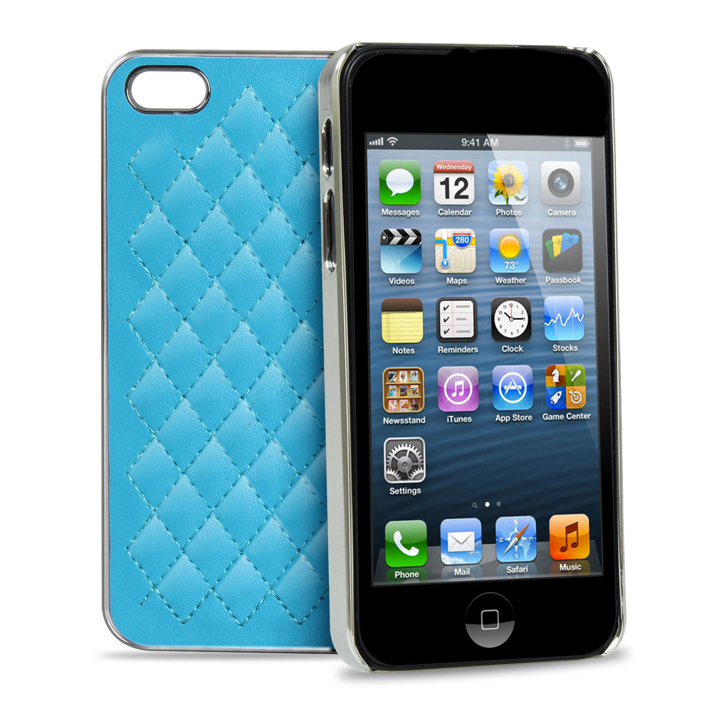 Soft Lambskin Leather Back Case Cover for iPhone 5 Image 2