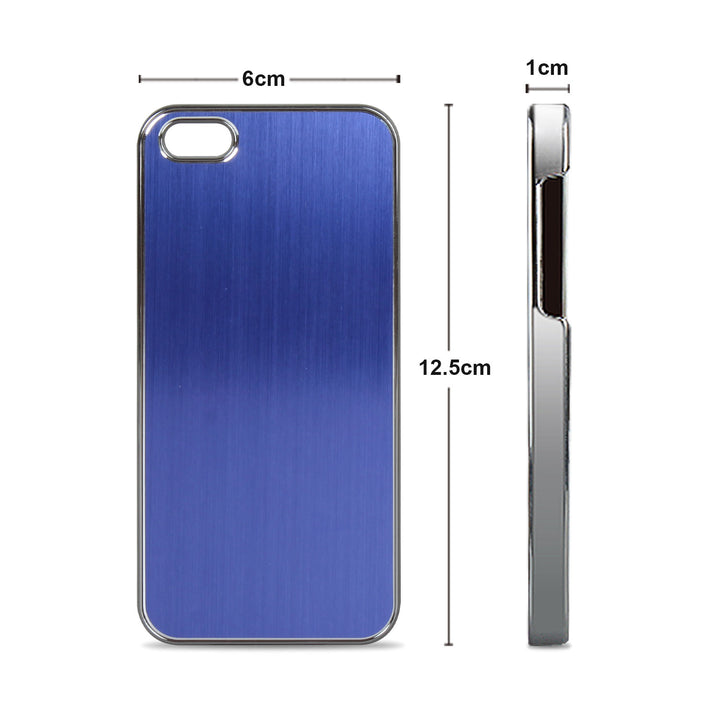 Metal Aluminum Chrome Hard Case For iPhone 5 Image 2