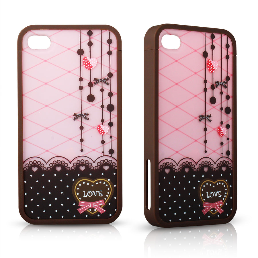 Fashion cute lovely Hard Cover Skin case FOR APPLE iPhone 4 4S Image 1