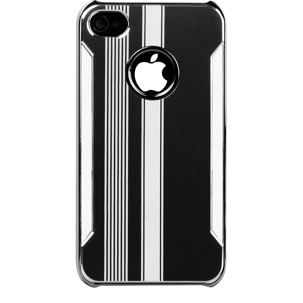 Steel Chrome Deluxe Case Cover For iPhone 4 4S Image 2