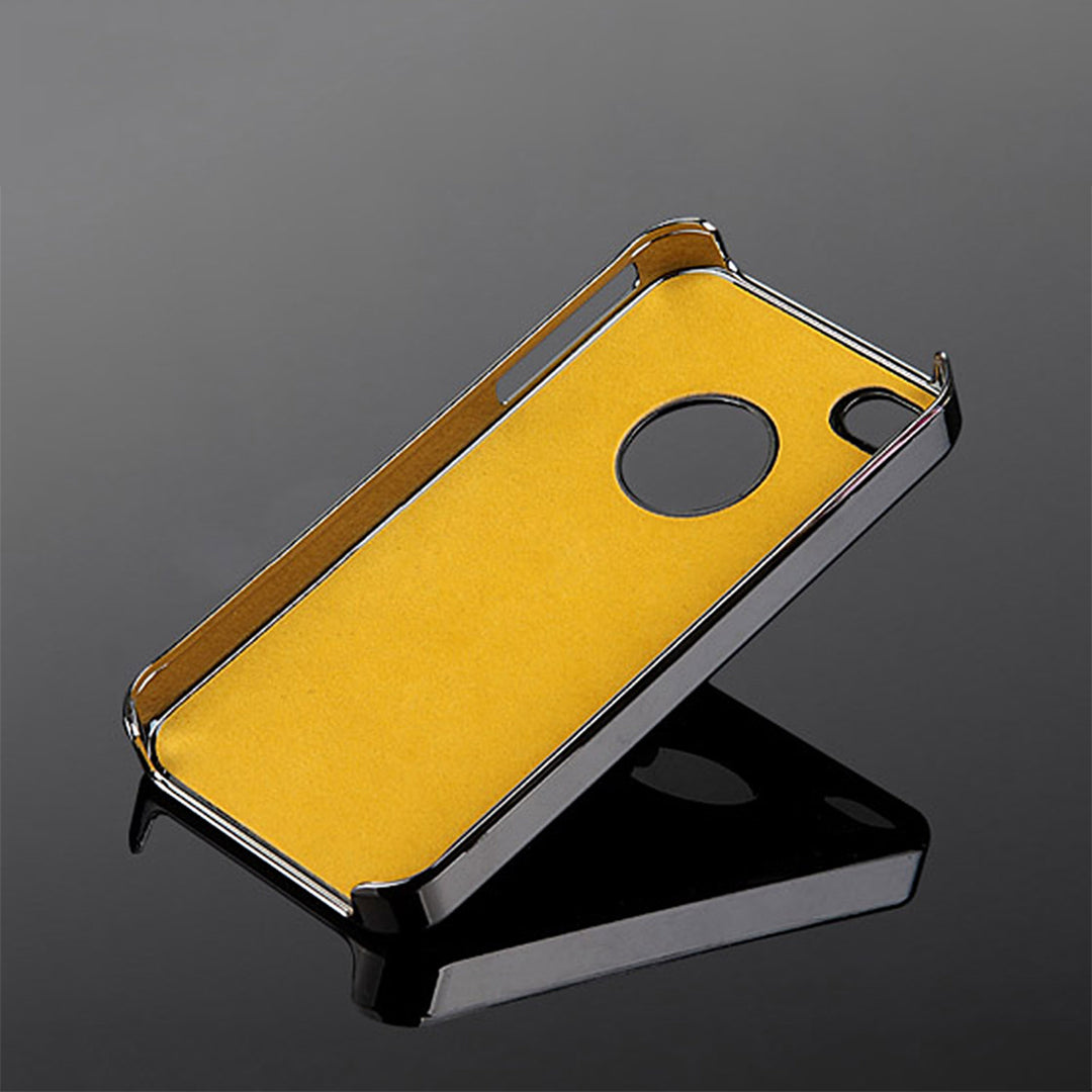 Steel Chrome Deluxe Case Cover For iPhone 4 4S Image 3