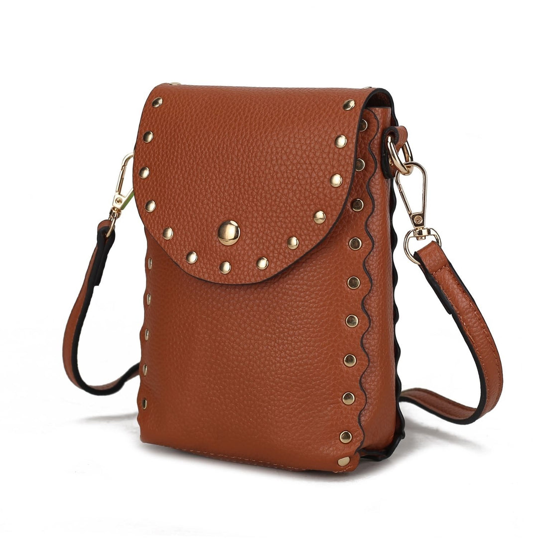 MKF Collection Filomena Vegan Leather Multi-Functional Shoulder Bag Womens Crossbody Handbag by Mia K Image 3