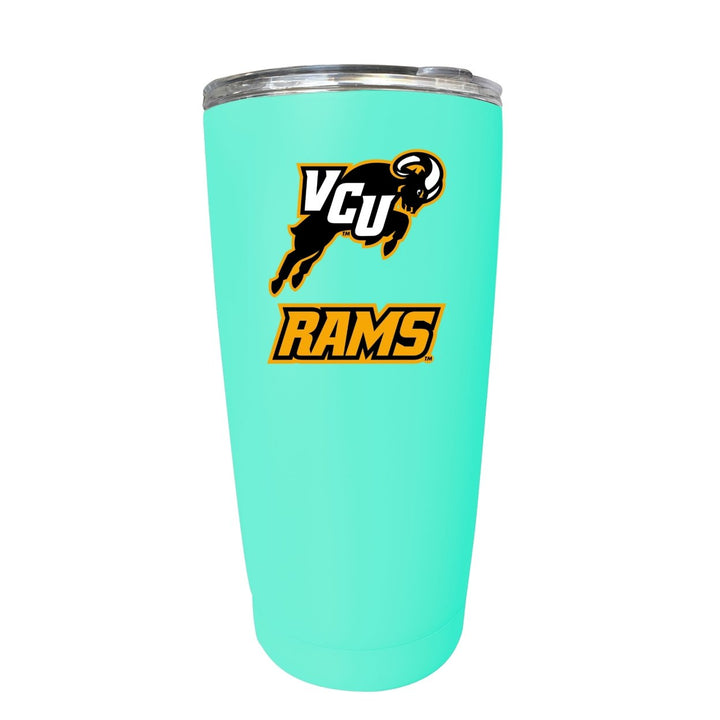 Virginia Commonwealth NCAA Insulated Tumbler - 16oz Stainless Steel Travel Mug Choose Your Color Image 3