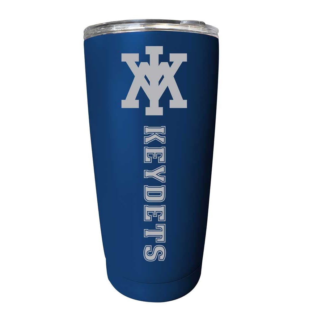 VMI Keydets NCAA Laser-Engraved Tumbler - 16oz Stainless Steel Insulated Mug Choose Your Color Image 1