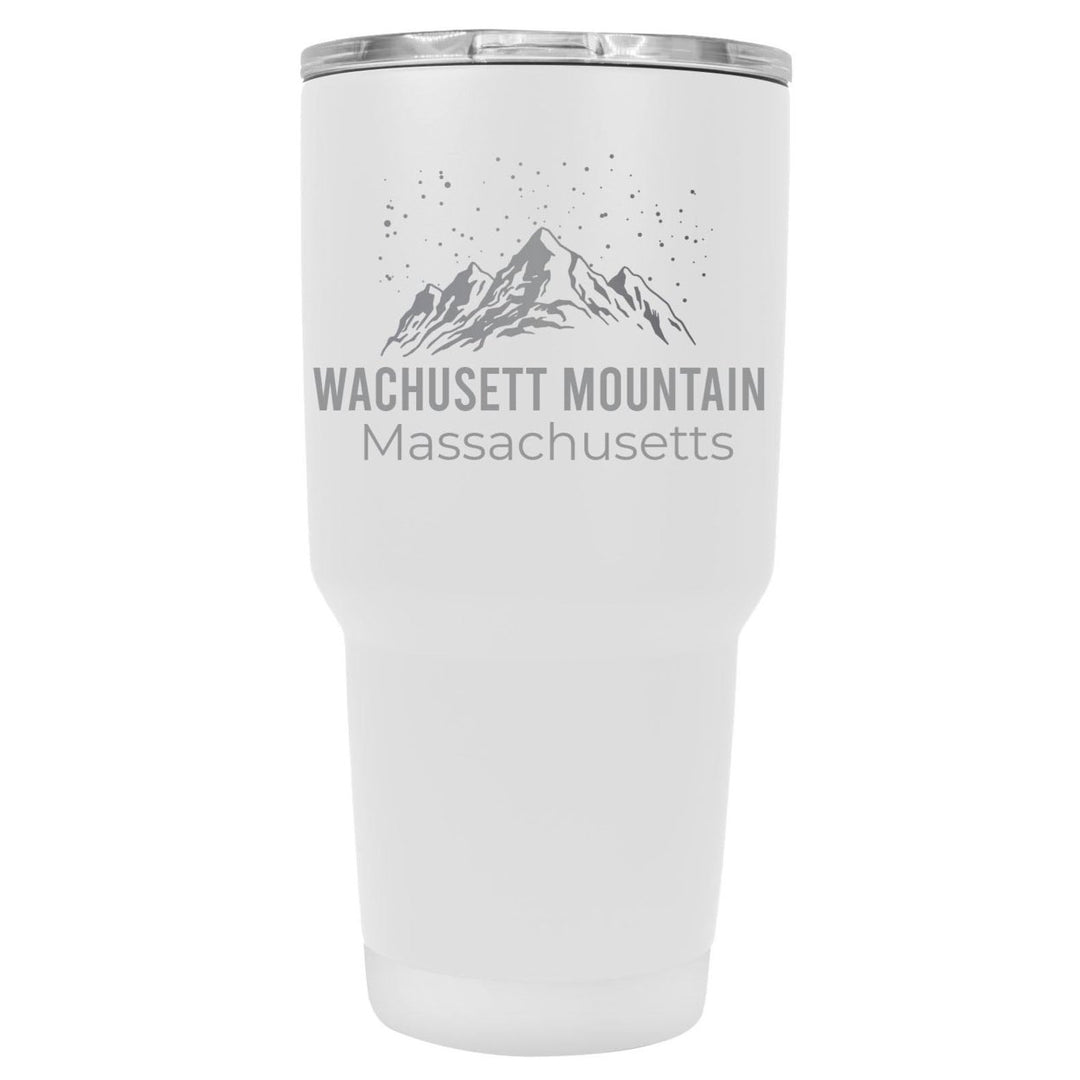 Wachusett Mountain Massachusetts Ski Snowboard Winter Souvenir Laser Engraved 24 oz Insulated Stainless Steel Tumbler Image 2