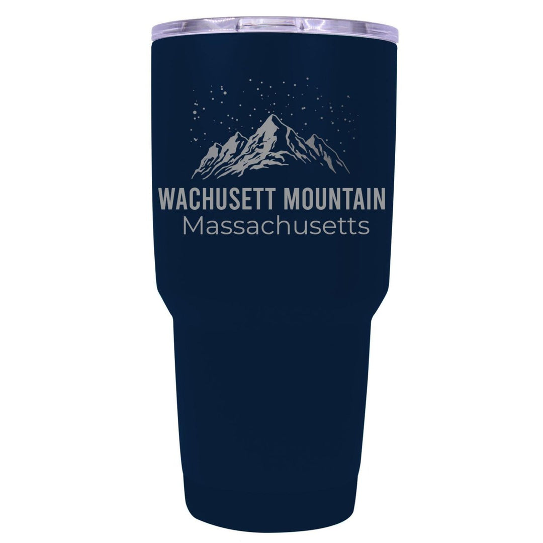 Wachusett Mountain Massachusetts Ski Snowboard Winter Souvenir Laser Engraved 24 oz Insulated Stainless Steel Tumbler Image 6