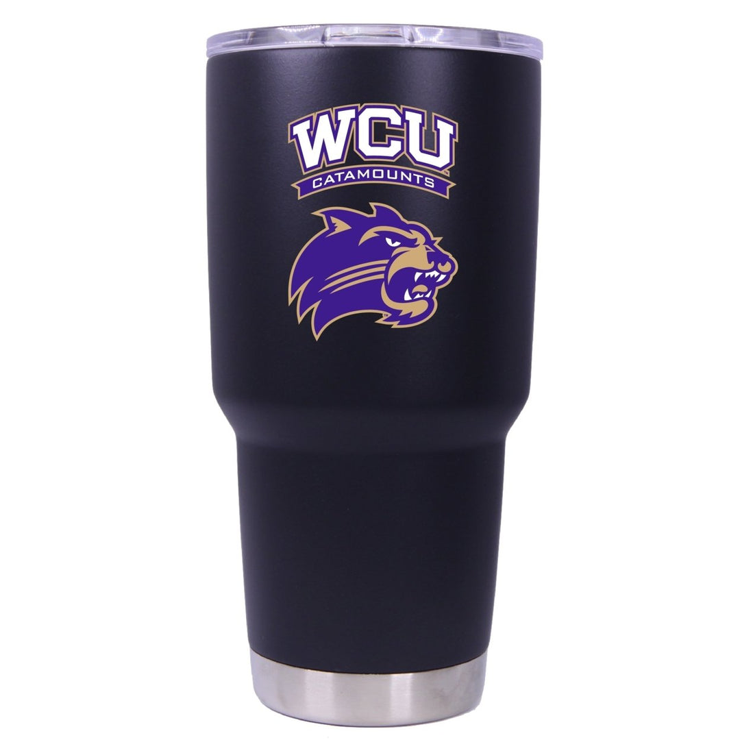 Western Carolina University 24 oz oz Choose Your Color Insulated Stainless Steel Tumbler Image 1