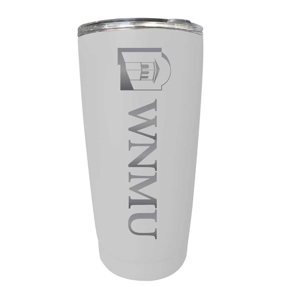 Western Mexico University NCAA Laser-Engraved Tumbler - 16oz Stainless Steel Insulated Mug Choose Your Color Image 4