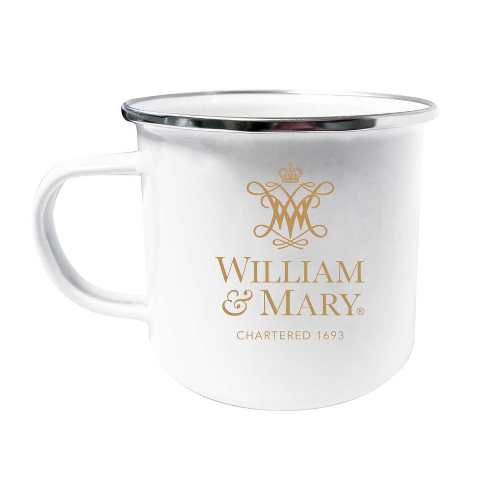 William and Mary Tin Camper Coffee Mug - Choose Your Color Image 2