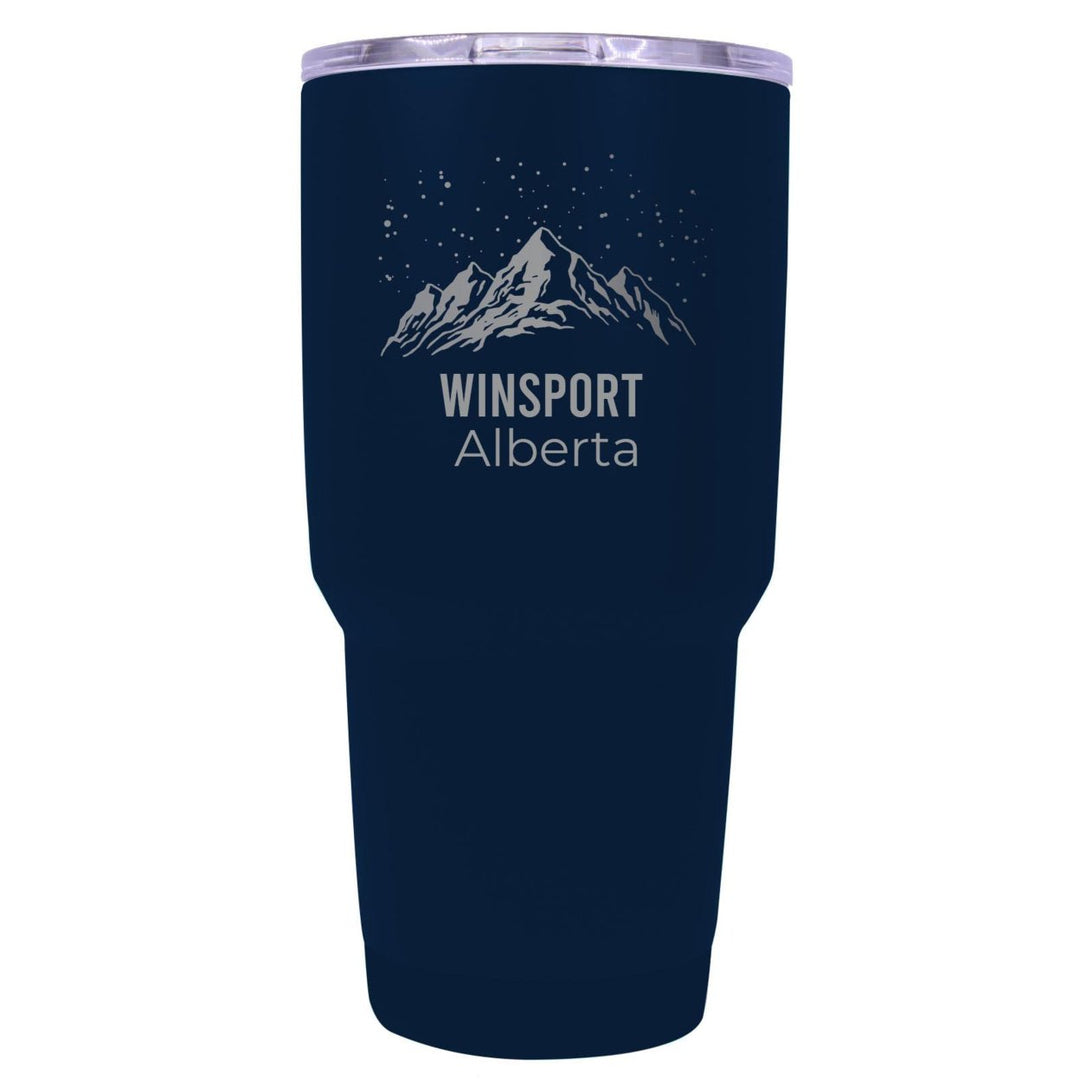 WinSport Alberta Ski Snowboard Winter Souvenir Laser Engraved 24 oz Insulated Stainless Steel Tumbler Image 6