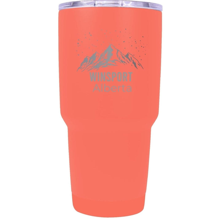 WinSport Alberta Ski Snowboard Winter Souvenir Laser Engraved 24 oz Insulated Stainless Steel Tumbler Image 7