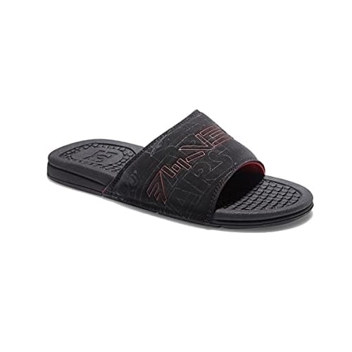 DC Mens Star Wars Bolsa Slide Sandal  BLACK/BLACK/RED Image 1