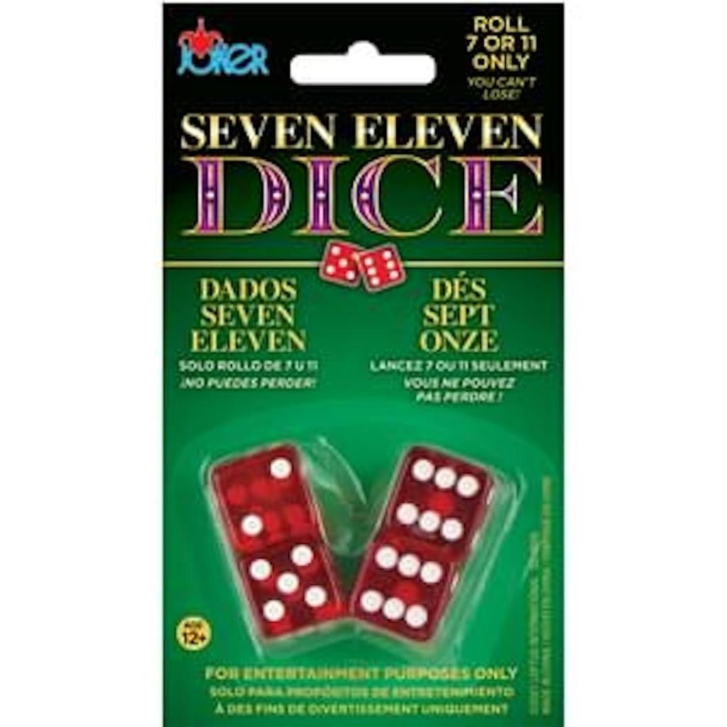 SET OF MAGIC TRICK DICE casino rolll die 7-11 everytime loaded game novelty GAG Image 1