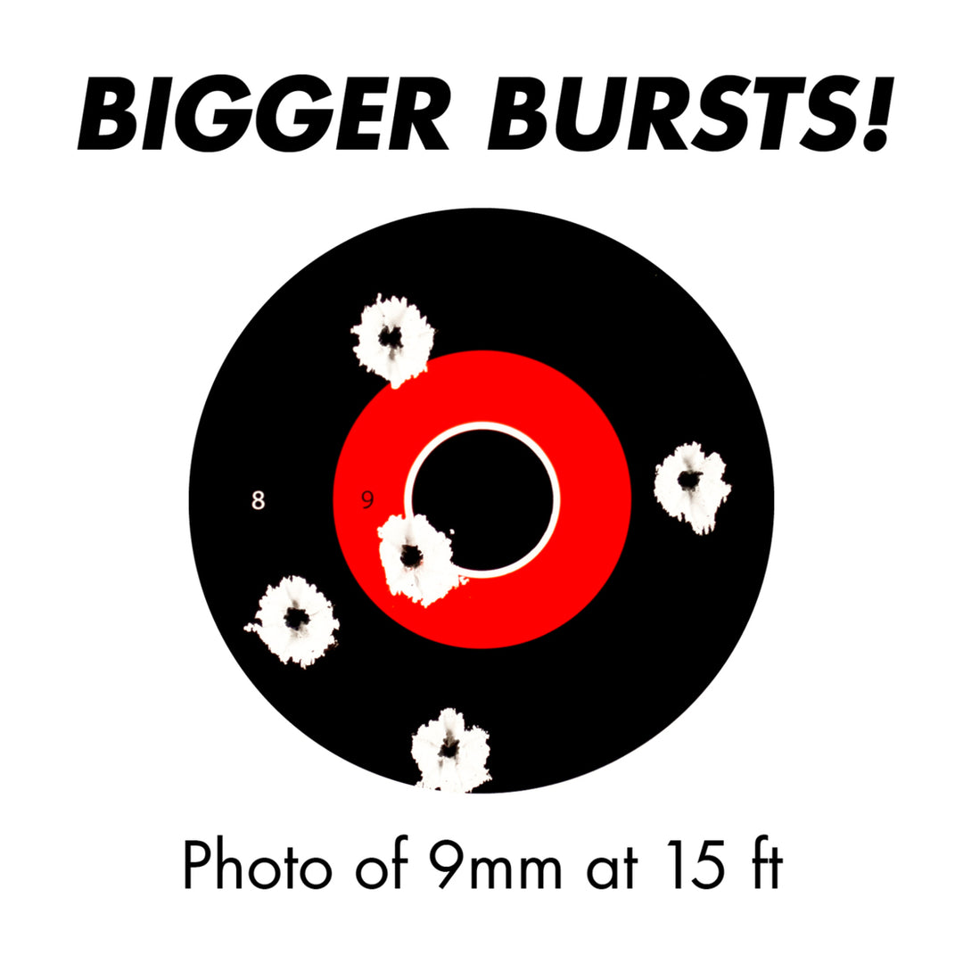 Life-Size Deer Vitals Targets - Reactive Splatter 12.5"x19" (20 Pack) Image 3