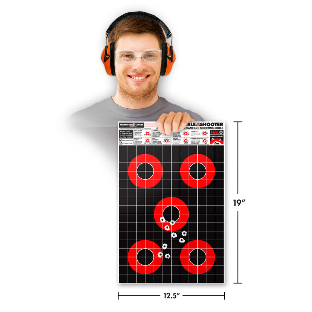 HALO Trouble-Shooter Diagnostic Reactive 12.5"x19" Targets (20 Pack) Image 2