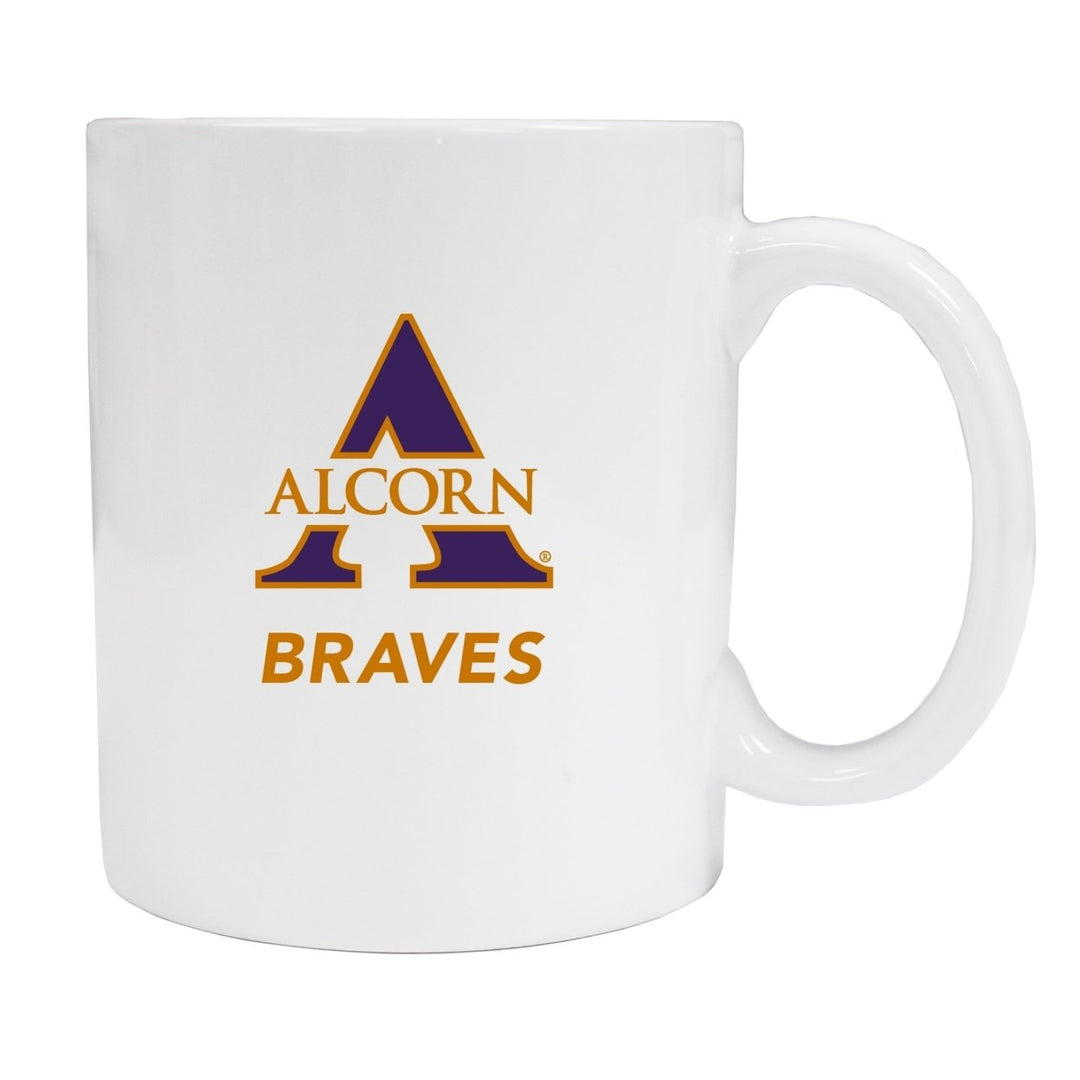 Alcorn State Braves White Ceramic NCAA Fan Mug (White) Image 1