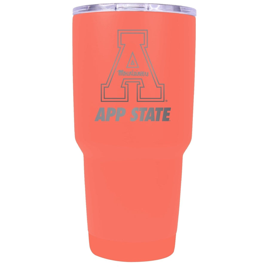 Appalachian State Premium Laser Engraved Tumbler - 24oz Stainless Steel Insulated Mug Choose Your Color Image 1