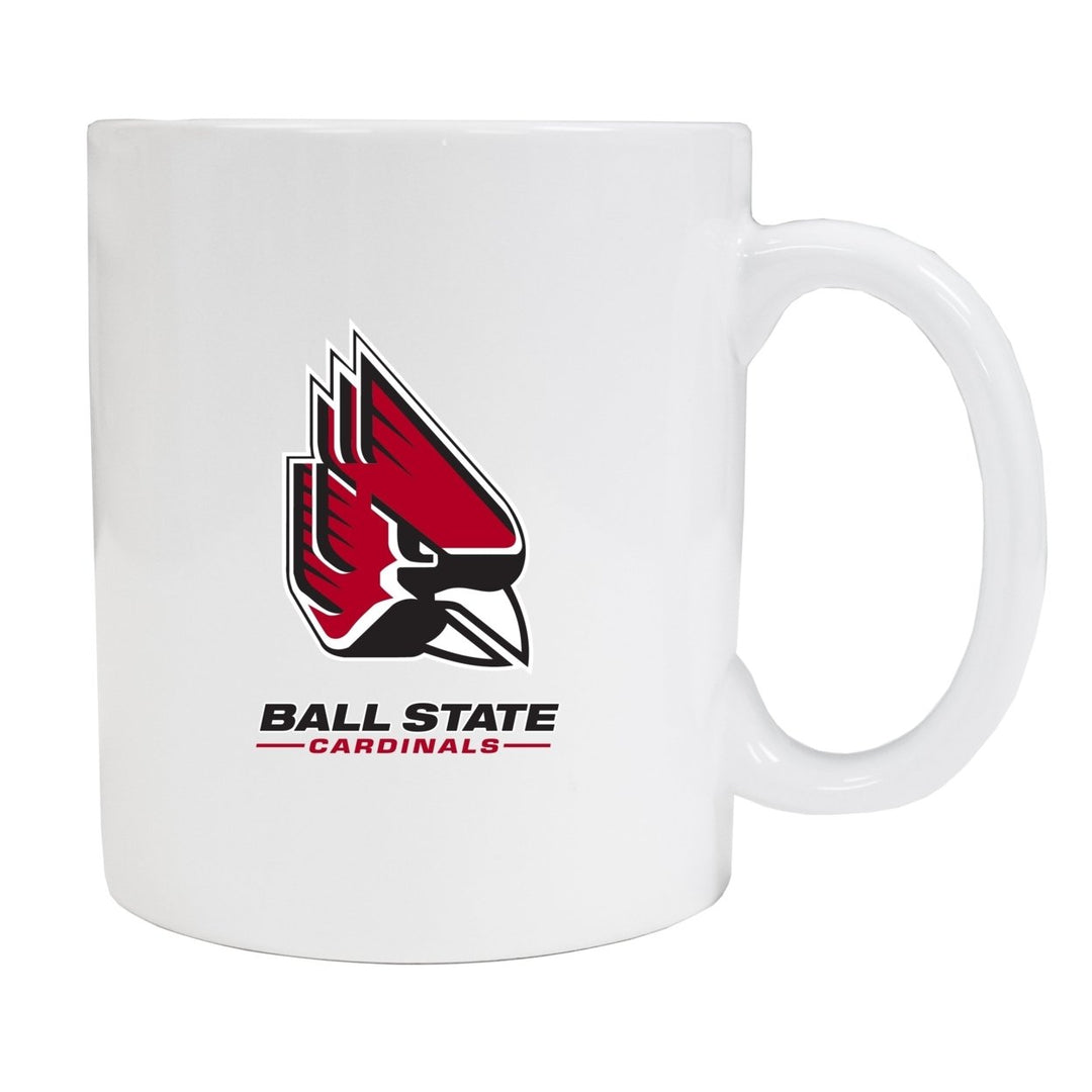 Ball State University White Ceramic NCAA Fan Mug (White) Image 1