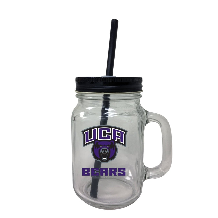 Central Arkansas Bears Mason Jar Glass 2-Pack Image 1