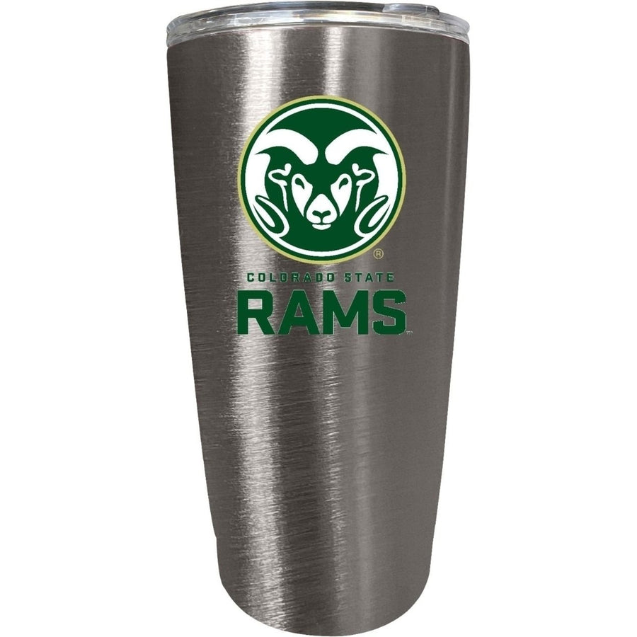 Colorado State Rams 16 oz Insulated Stainless Steel Tumbler colorless Image 1