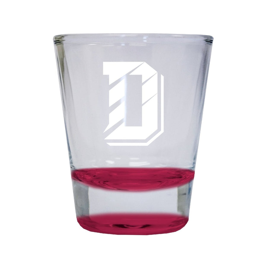 NCAA Davidson College Collectors 2oz Laser-Engraved Spirit Shot Glass Red Image 1