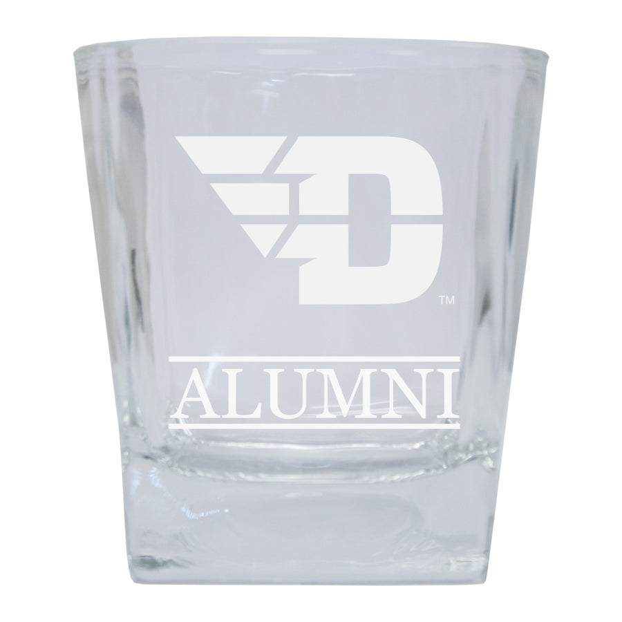 Dayton Flyers Alumni Elegance - 5 oz Etched Shooter Glass Tumbler 4-Pack Image 1