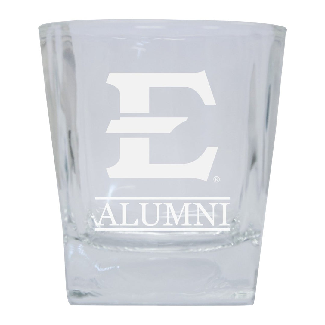 East Tennessee State University Etched Alumni 5 oz Shooter Glass Tumbler 4-Pack Image 1