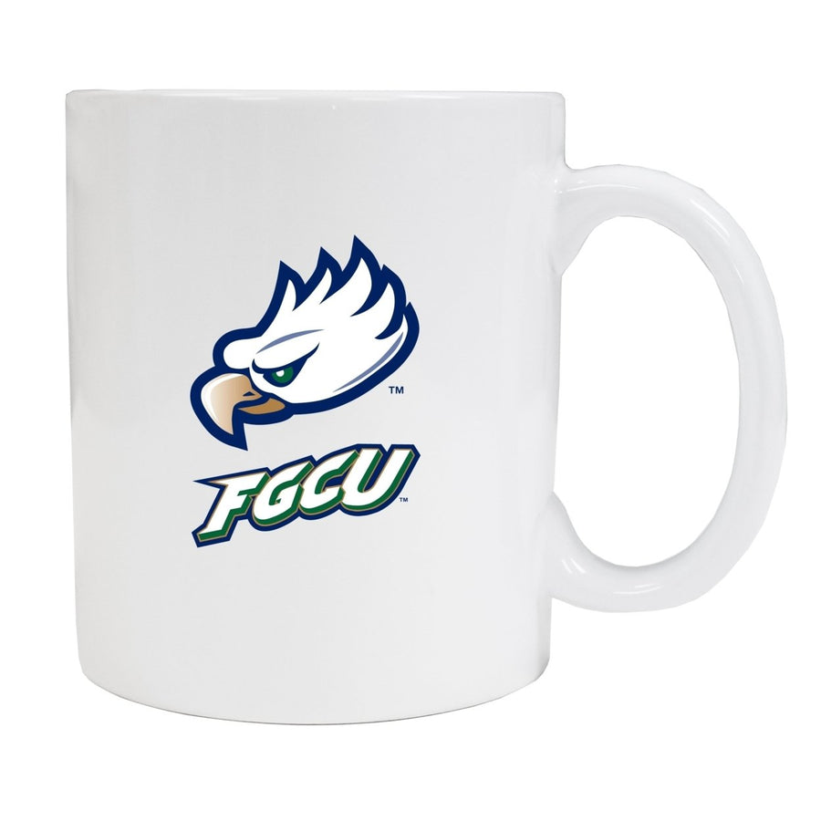 Florida Gulf Coast Eagles White Ceramic NCAA Fan Mug (White) Image 1