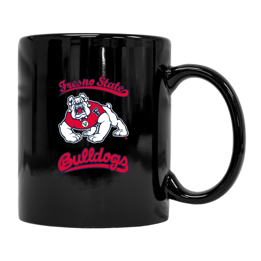 Fresno State Bulldogs Black Ceramic NCAA Fan Mug 2-Pack (Black) Image 1