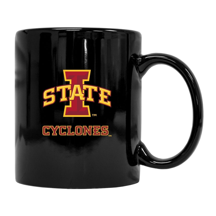 Iowa State Cyclones Black Ceramic NCAA Fan Mug (Black) Image 1