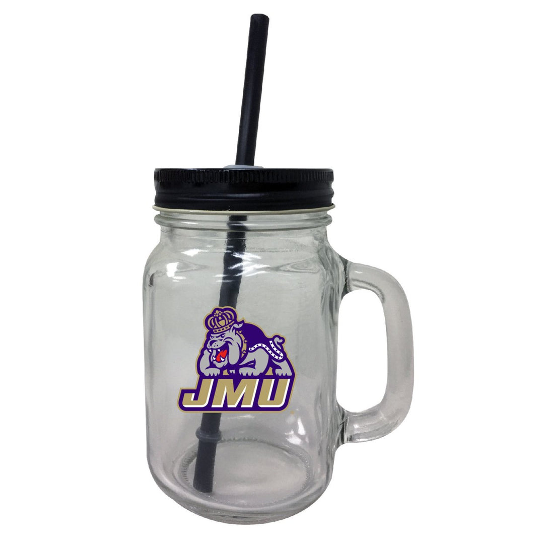 James Madison Dukes 16 oz Mason Jar Glass 2 Pack Image 1